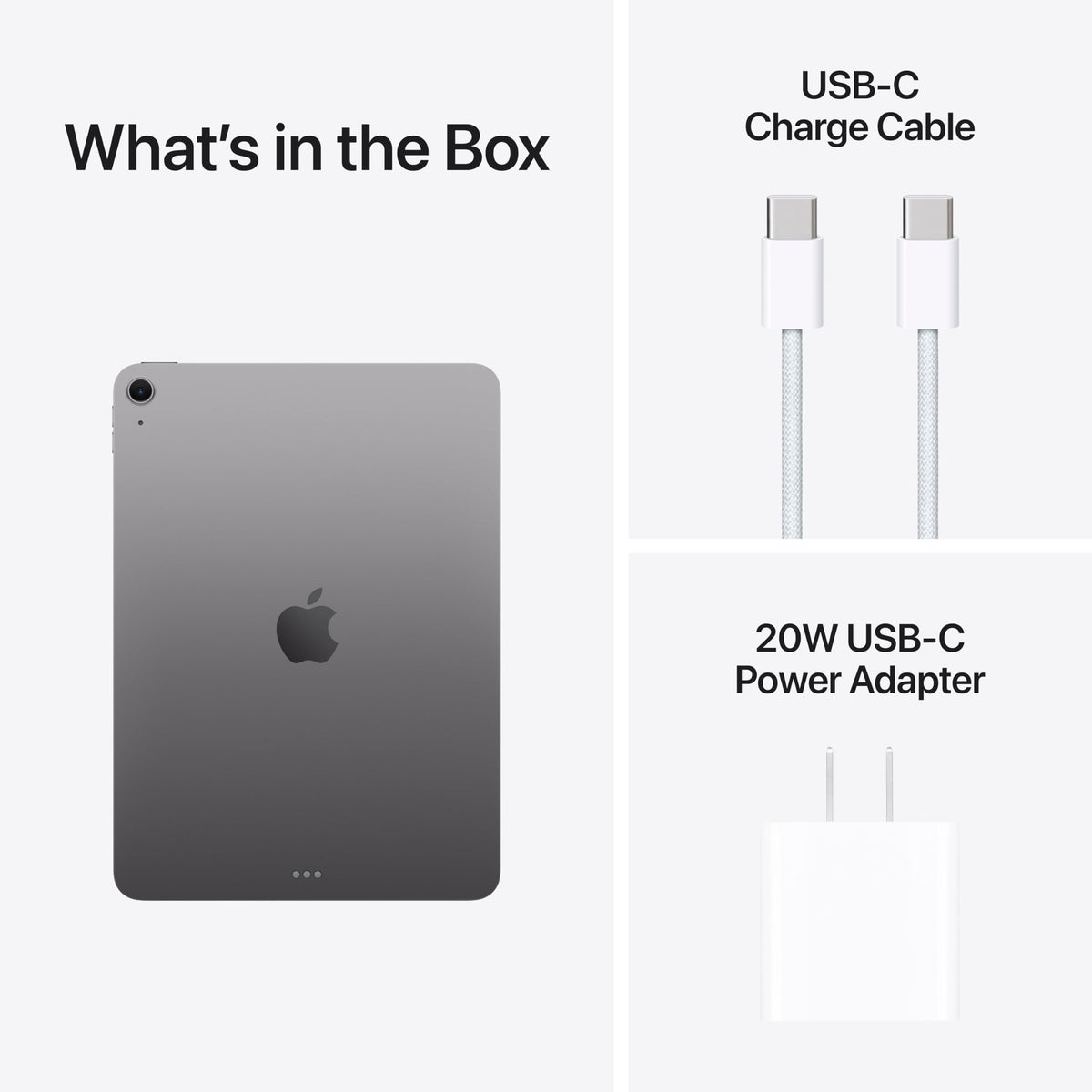 Apple iPad Air 11-inch (M4): Liquid Retina Display, 128GB, 12MP Front/Back Camera, Wi-Fi 7 with Apple N1 + 5G Cellular, Touch ID, All-Day Battery Life — Space Gray
