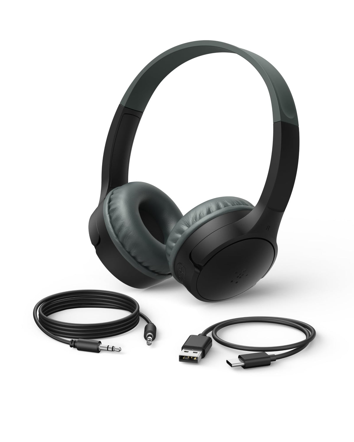 Belkin SoundForm Mini Kids Headphones, Wireless&Wired, 30H Playime, School