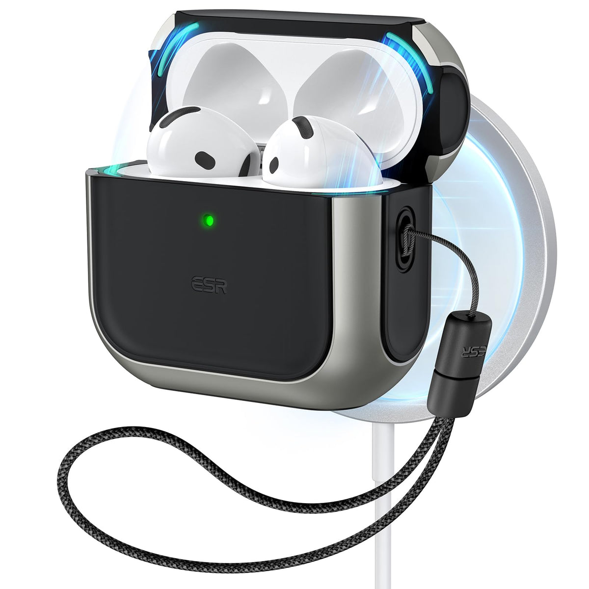 ESR for AirPods Pro 2 Case, Compatible with MagSafe, White