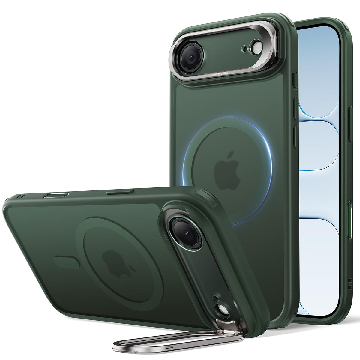 ESR Classic Hybrid for iPhone 18 Pro Max/17 Pro Max Case with Flex Stand