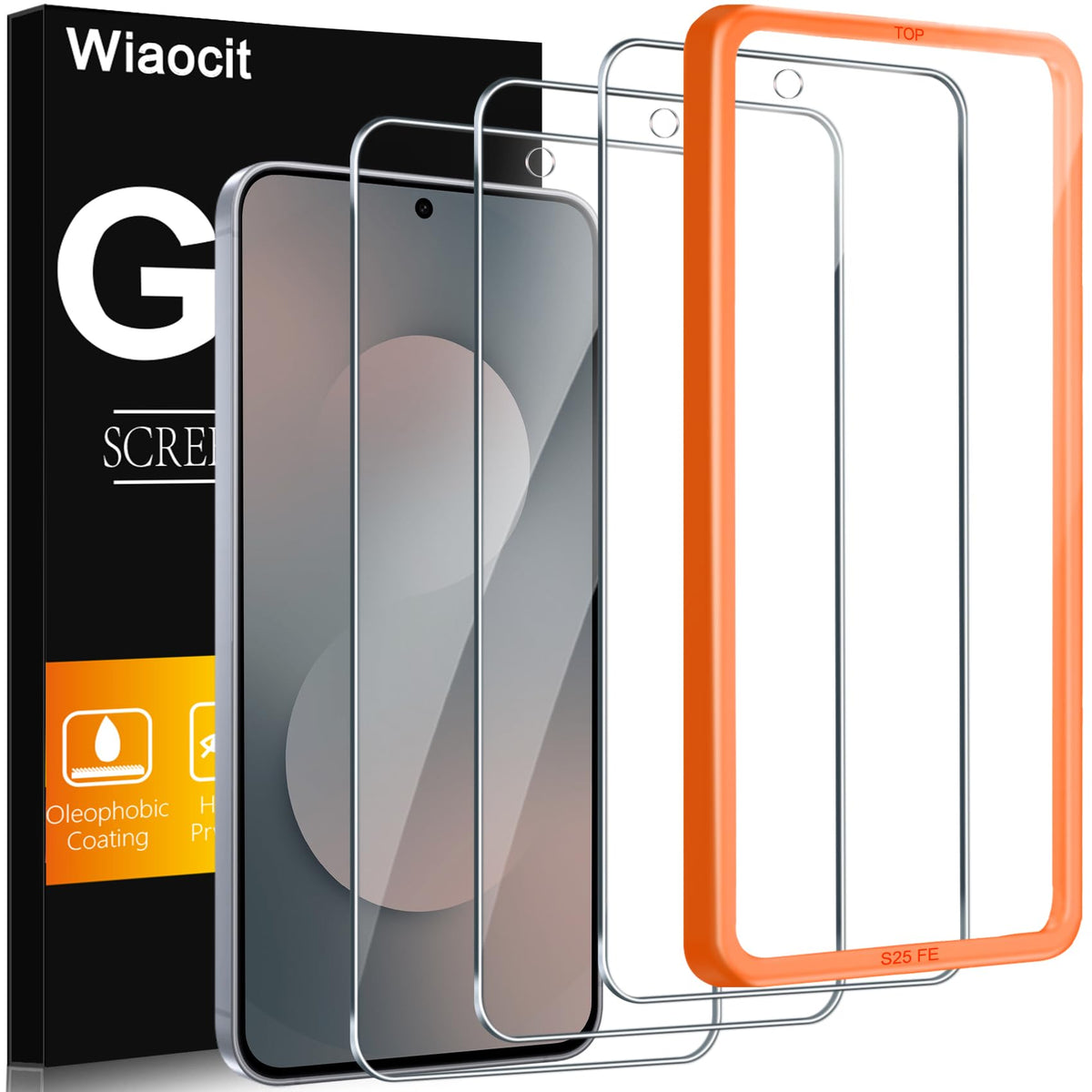 Wiaocit Tempered Glass Screen Protector for Samsung Galaxy A17 5G
