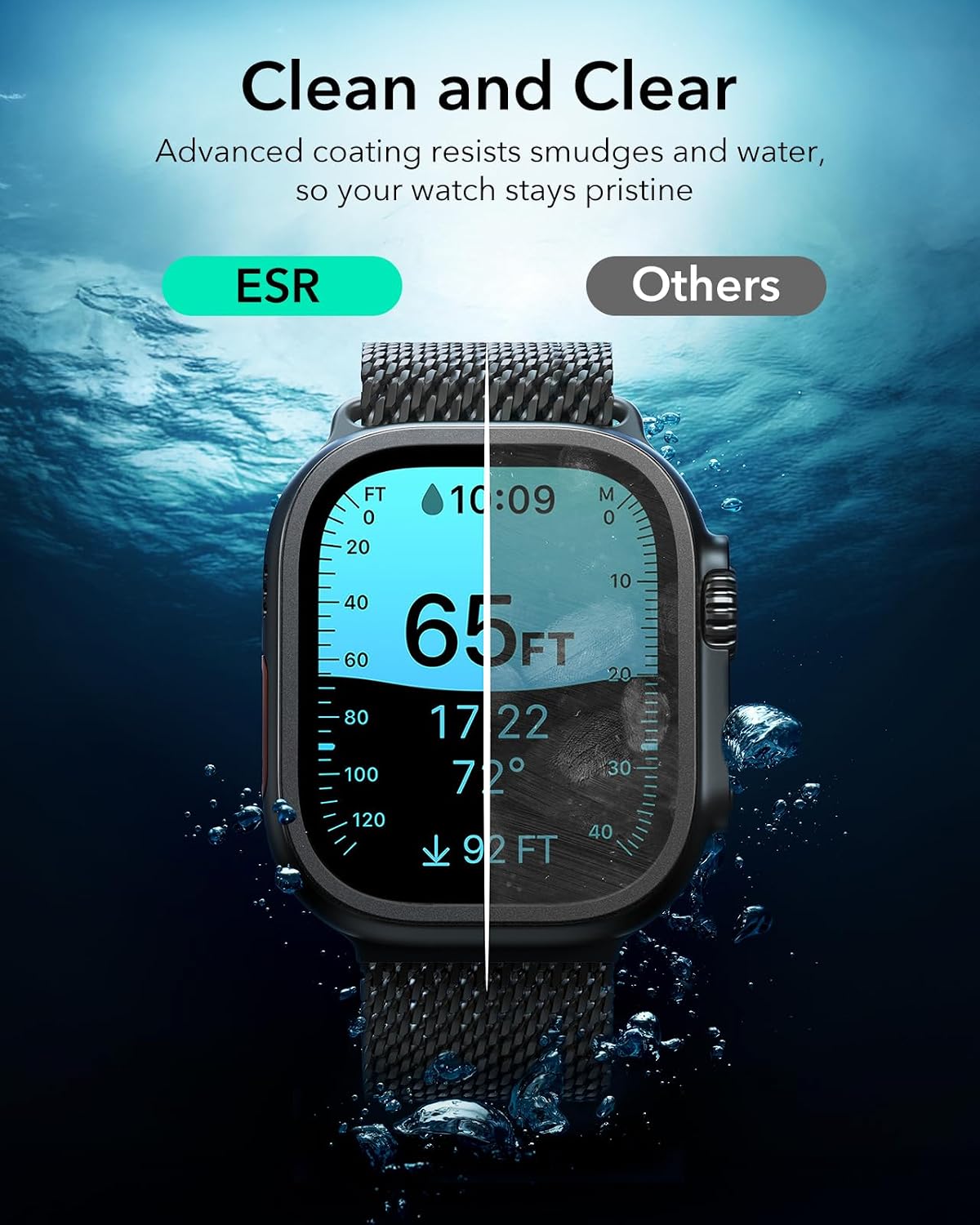 ESR Armorite Screen Protector for Apple Watch Ultra 4 2026/3/2/Ultra