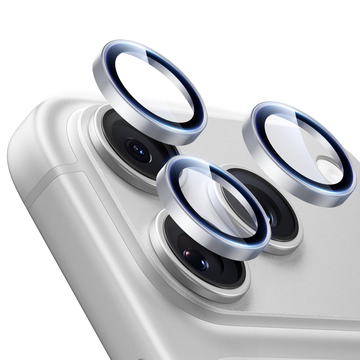 ESR for iPhone 17 Pro Max/17 Pro Camera Lens Protector, 1 Pack, Black