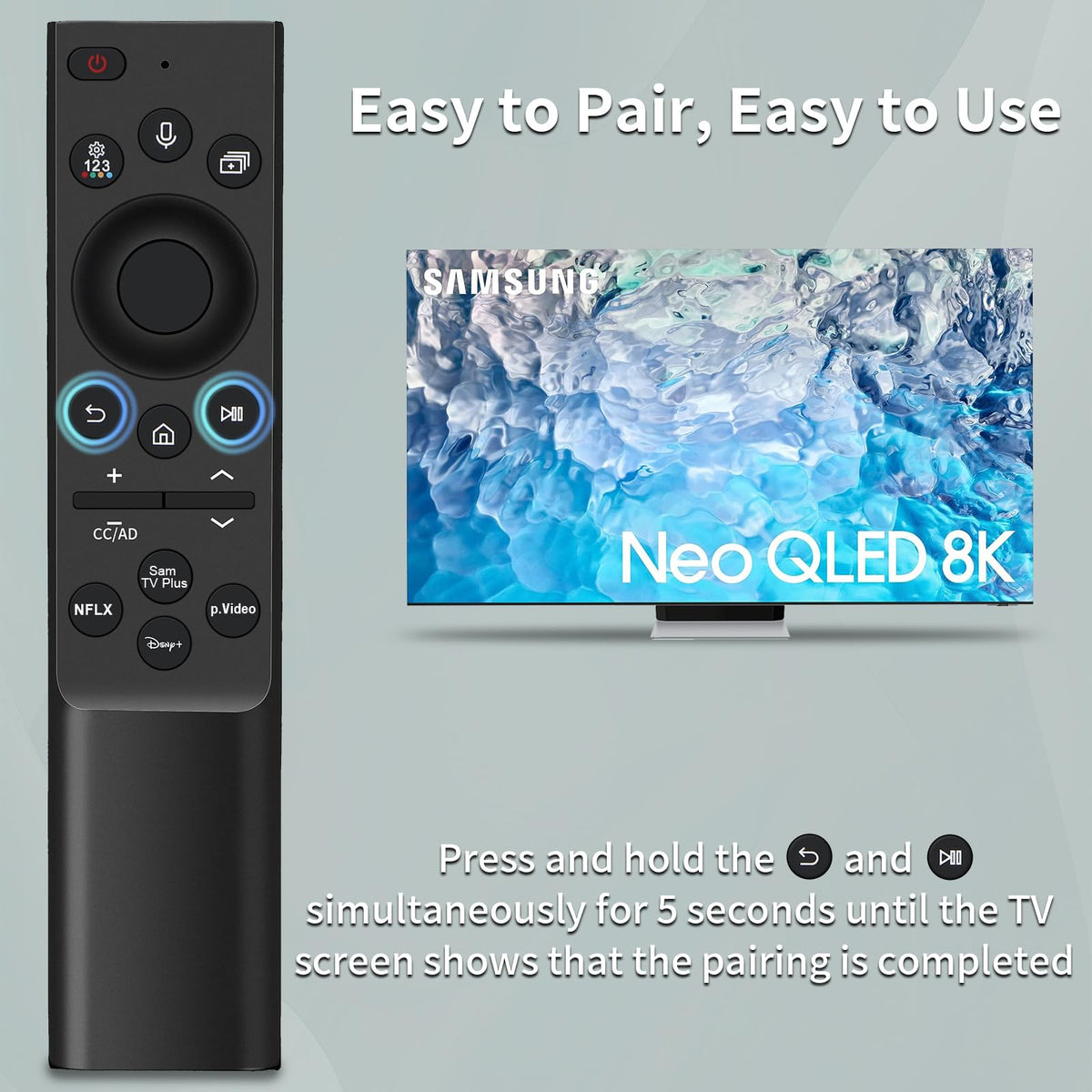 (2-Pack) for LG Smart TV Remote Control Replacement, for All LG Smart TVs