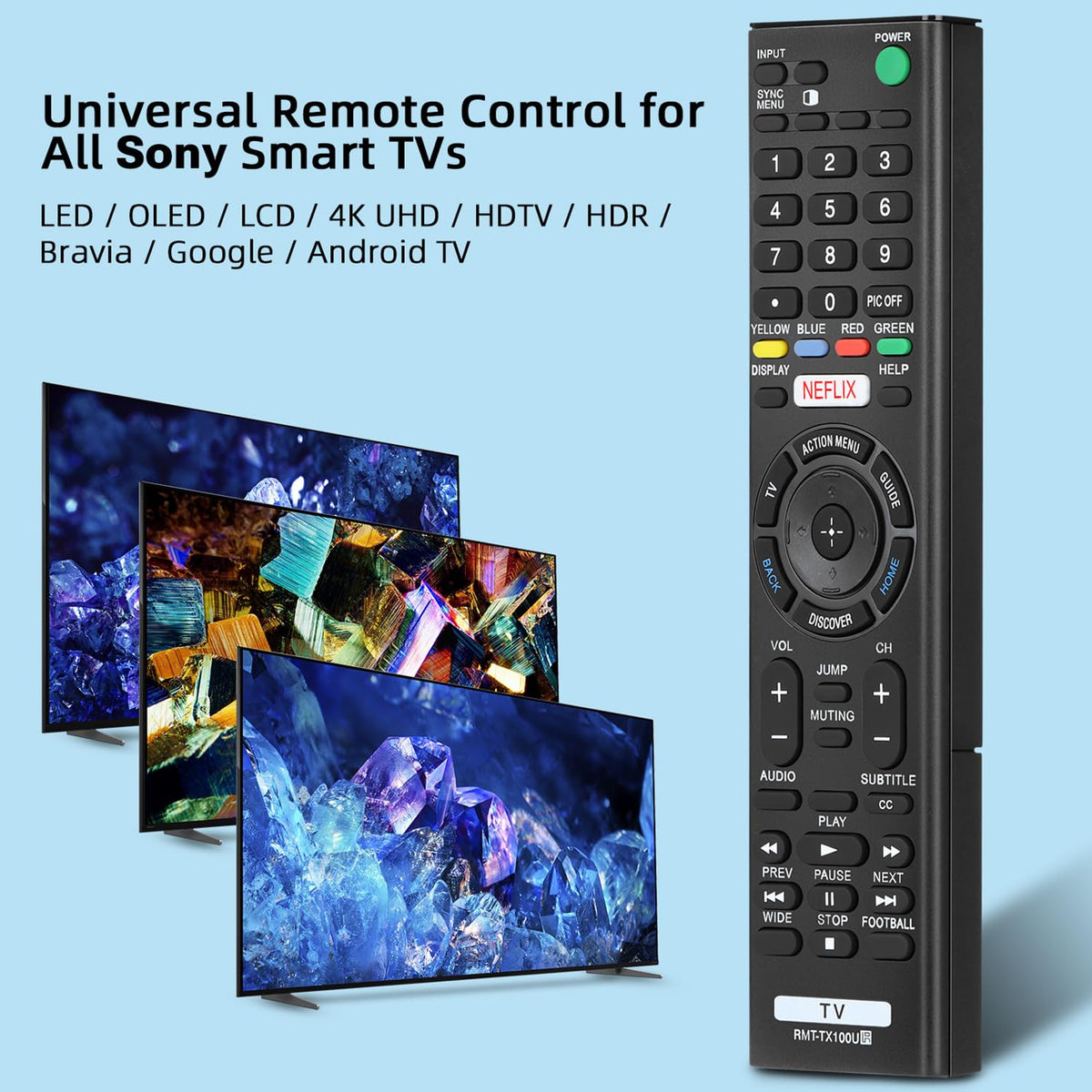 (2-Pack) for LG Smart TV Remote Control Replacement, for All LG Smart TVs