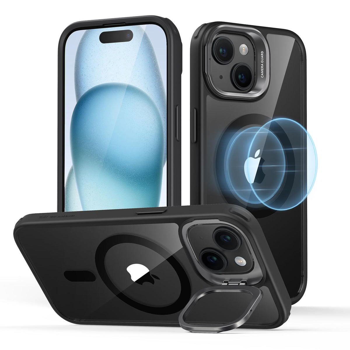 ESR Classic Hybrid for iPhone 18 Pro Max/17 Pro Max Case with Flex Stand