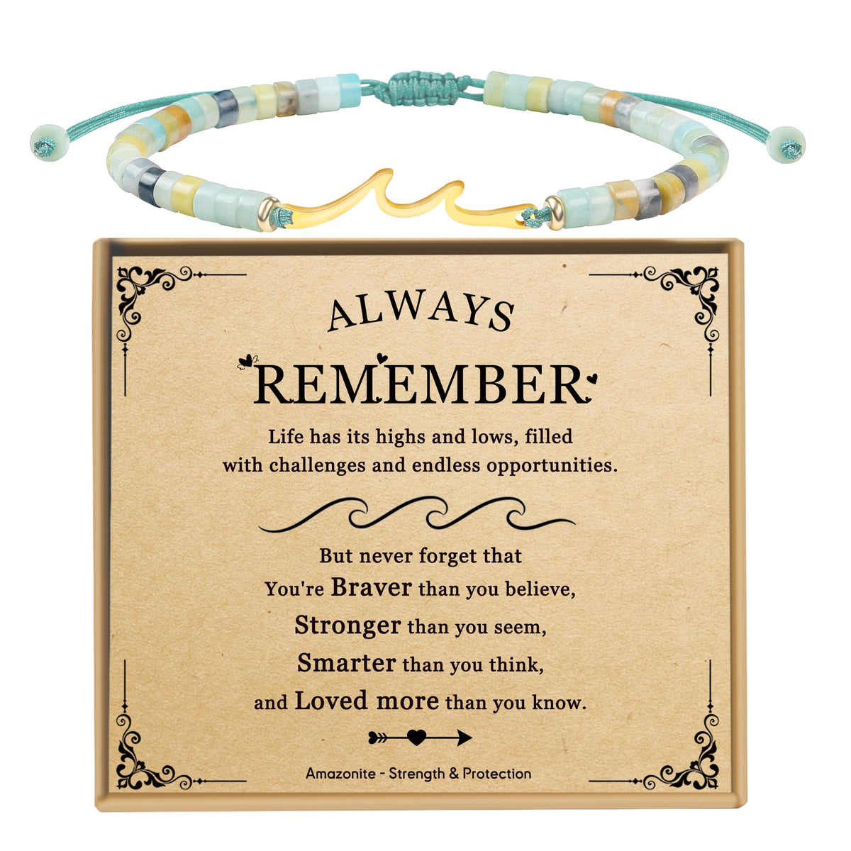 13th 16th 18th 40th 50th 60th Birthday Gifts Wave Birthday Bracelet