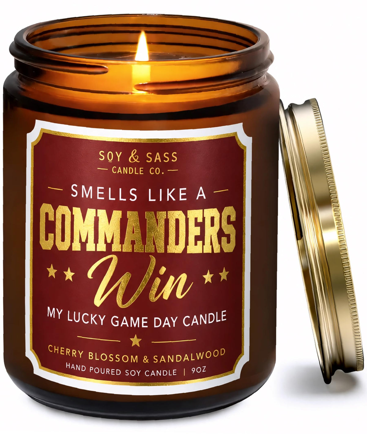 Vikings Gifts for Women / Men - Smells like a Vikings Win Candle, USA Made