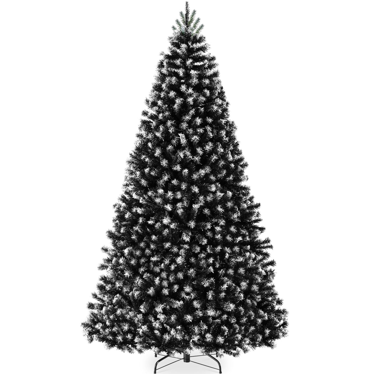 Best Choice Products Artificial Christmas Tree, 6ft Premium Unlit Realistic Spruce Holiday Décor w/Dense Branches, Easy Assembly, Metal Base - Green Spruce