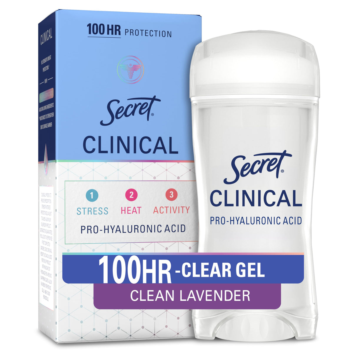 Secret Clinical Antiperspirant Deodorant, Completely Clean 2.6 oz Pack of 2