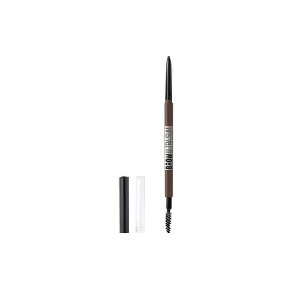 Maybelline Express Brow Ultra Slim Eyebrow Makeup, Brow Pencil with Precision Tip and Spoolie for Defined Eyebrows, Soft Brown 255, 1 Count