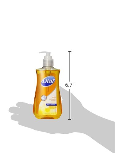 Dial Antibacterial Defense Liquid Hand Soap + Aloe, White Tea Scent, 11 Fl Oz (Pack of 4), Dermatologist-Tested Hand Wash, Gentle Formula