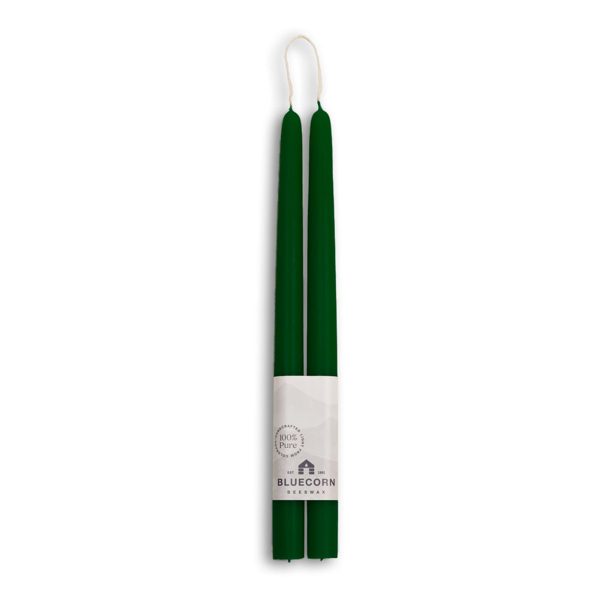 Taper Candles, 12 Inch Terracotta, 2 Count