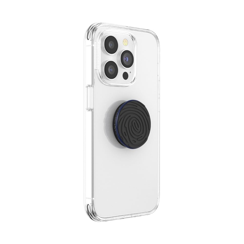 PopSockets Adhesive Phone Grip, Holder- Black