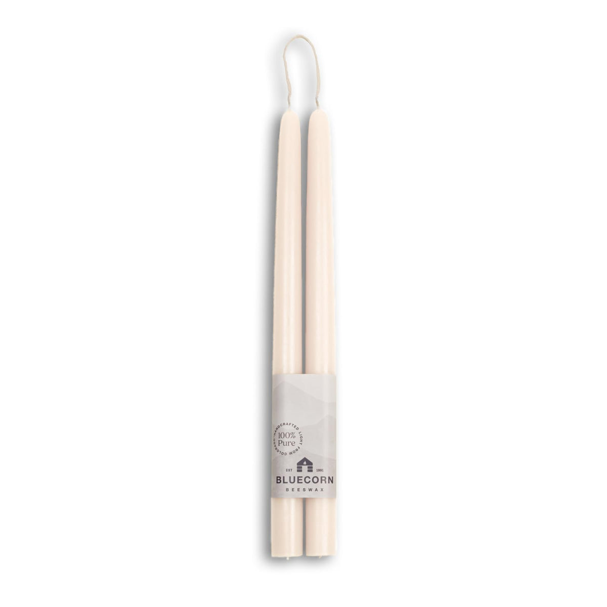 Taper Candles, 12 Inch Terracotta, 2 Count