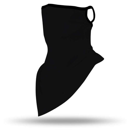 YAYOUREL Neck Gaiter Face Mask Bandanas for Men Women UV Face Scarf Cover Ear Loop Hole Facemask for Fishing Running Cycling