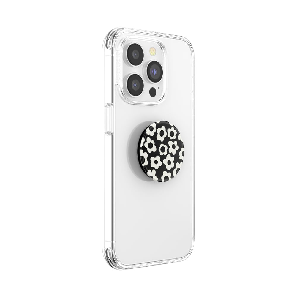 PopSockets Adhesive Phone Grip, Holder- Black