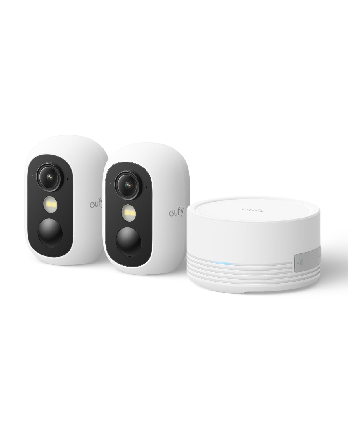 eufy Security Indoor/Outdoor Camera C35, Spotlight-Free Color Night Vision