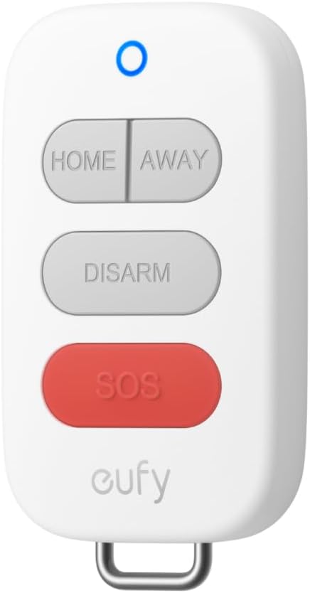 eufy Key Fob E10, Quick Arm and Disarm, Weather-Resistant and Durable