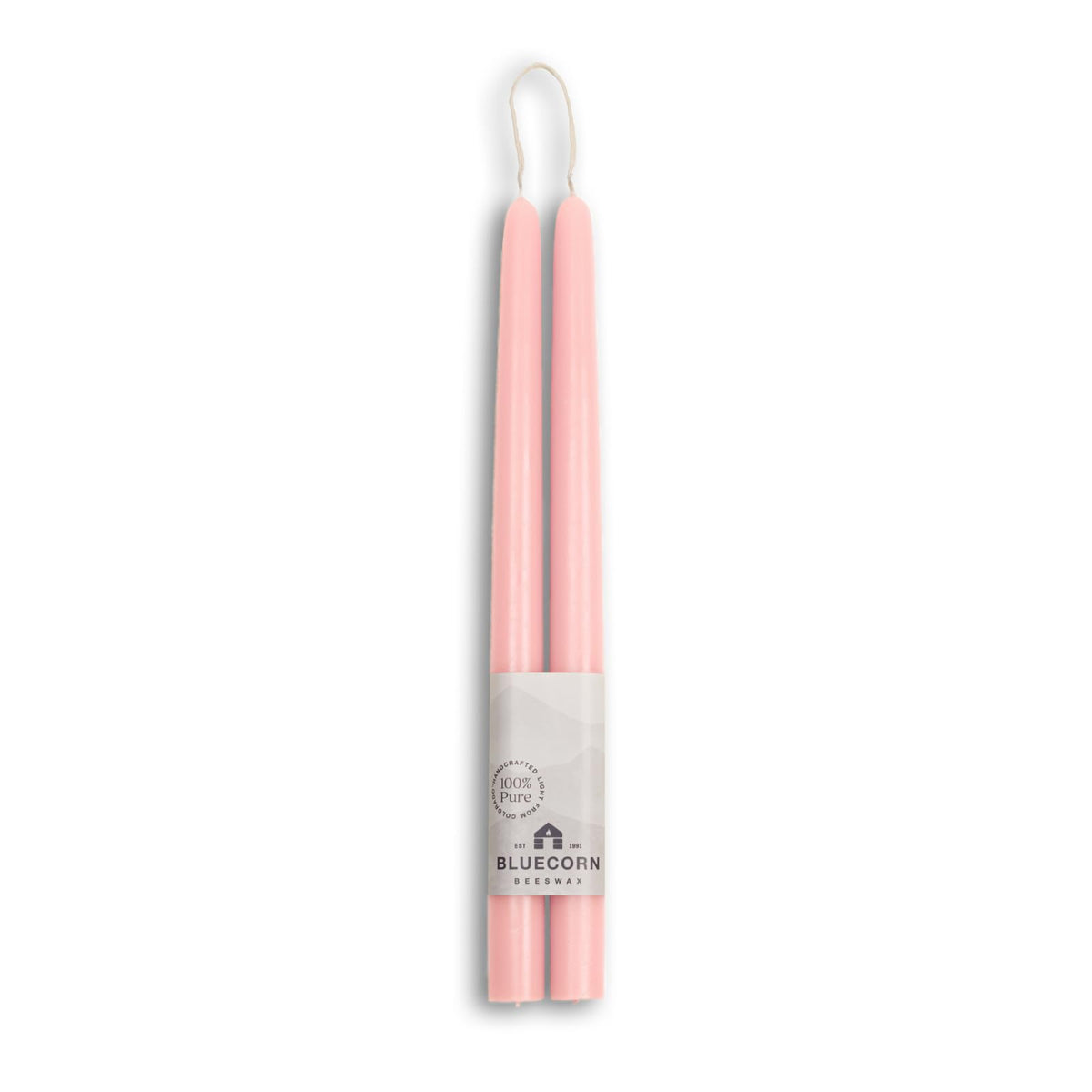Taper Candles, 12 Inch Terracotta, 2 Count