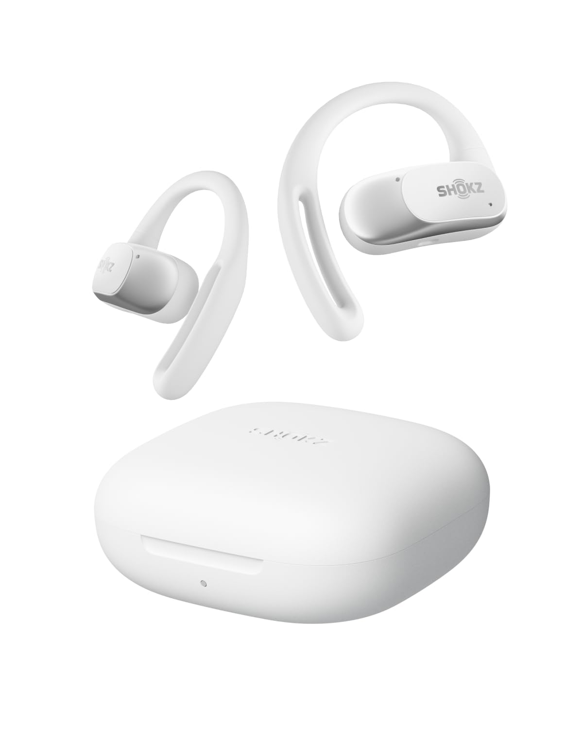 SHOKZ OpenFit Air - Open-Ear Headphones, True Wireless Earbuds, Water Resistant, Secure Earhooks for Daily Use, Black