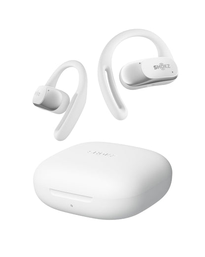 SHOKZ OpenFit Air - Open-Ear Headphones, True Wireless Earbuds, Water Resistant, Secure Earhooks for Daily Use, Black