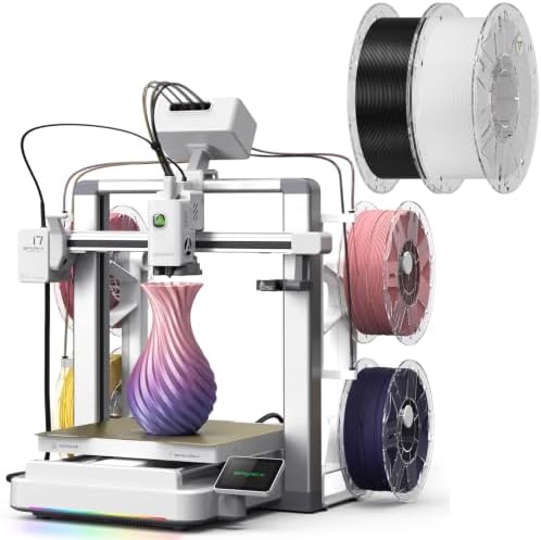 Creality SPARKX i7 Nano Combo 3D Printer Bundle with Hyper RFID PLA Filament 1.75mm Bundle 2KG (Black+White)
