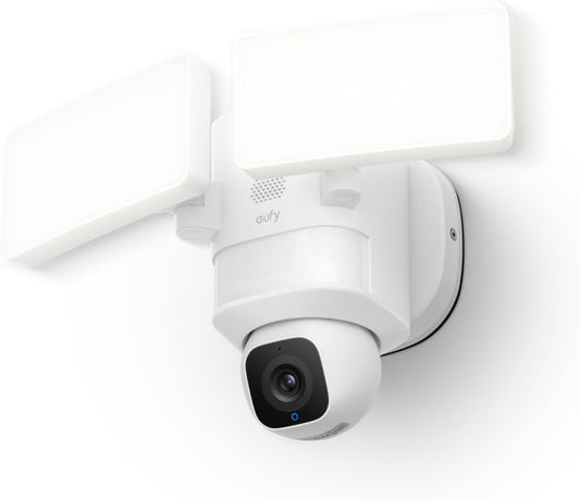 eufy Security Floodlight Camera E30, 2K, AI Detection & Tracking, Outdoor