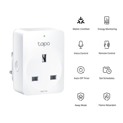 Tapo P110(4-pack) Smart Plug, Energy Monitoring WiFi Plug, Max 13A