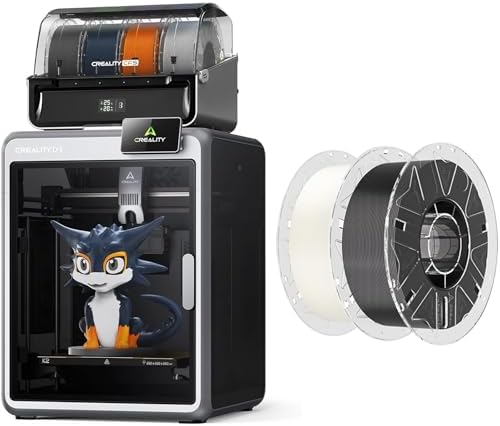 Creality K2 Combo 3D Printer Bundle with PLA Filament Black & White 2Pack