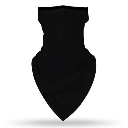 YAYOUREL Neck Gaiter Face Mask Bandanas for Men Women UV Face Scarf Cover Ear Loop Hole Facemask for Fishing Running Cycling