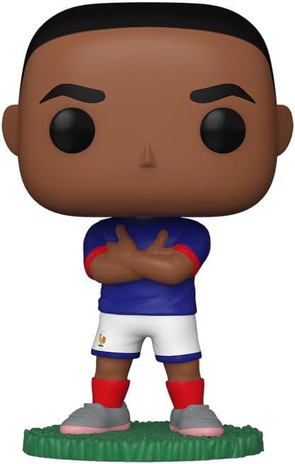 Kylian Mbappe #78 Funko POP! Soccer France Figurine Bundle with HOFSM Protector Case