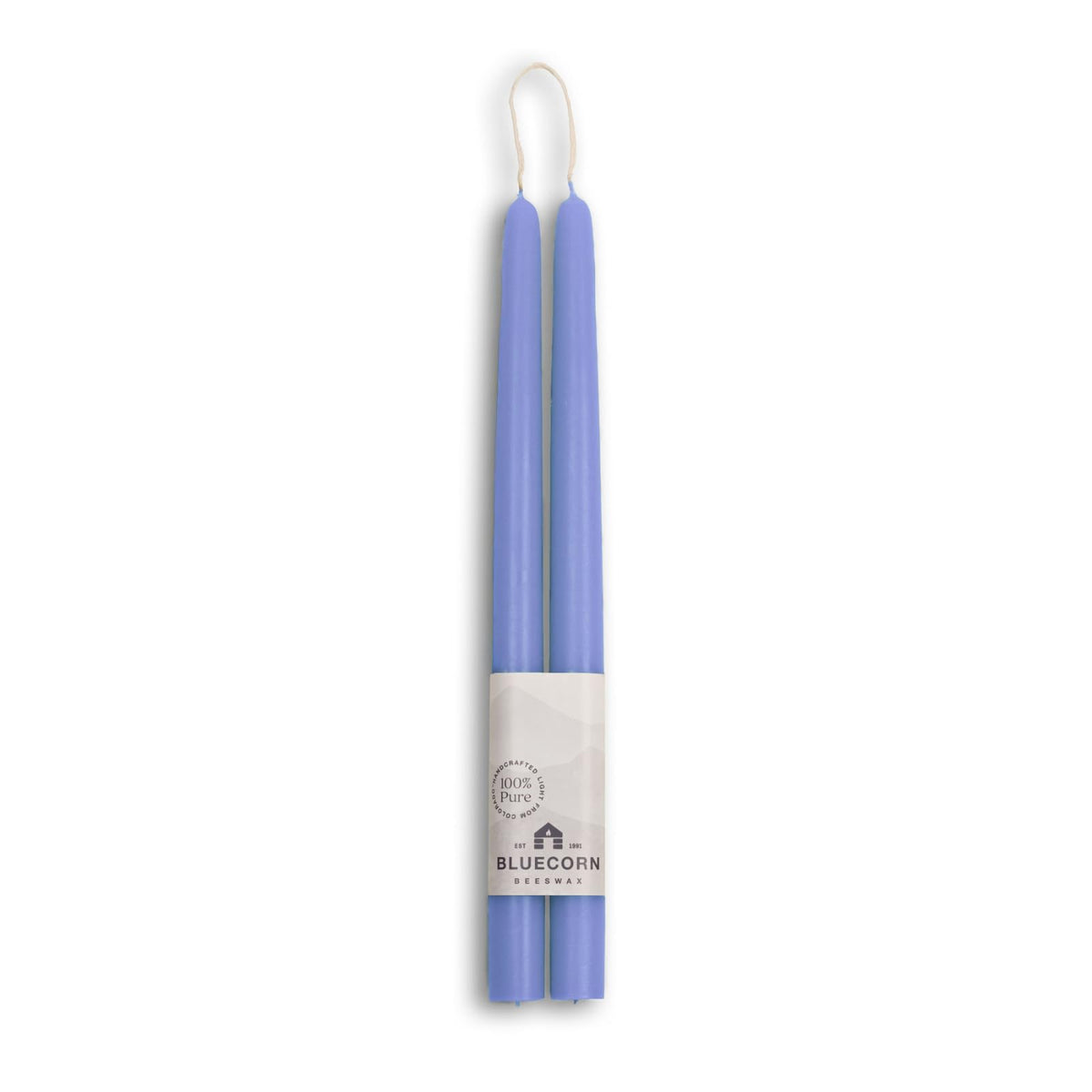 Taper Candles, 12 Inch Terracotta, 2 Count