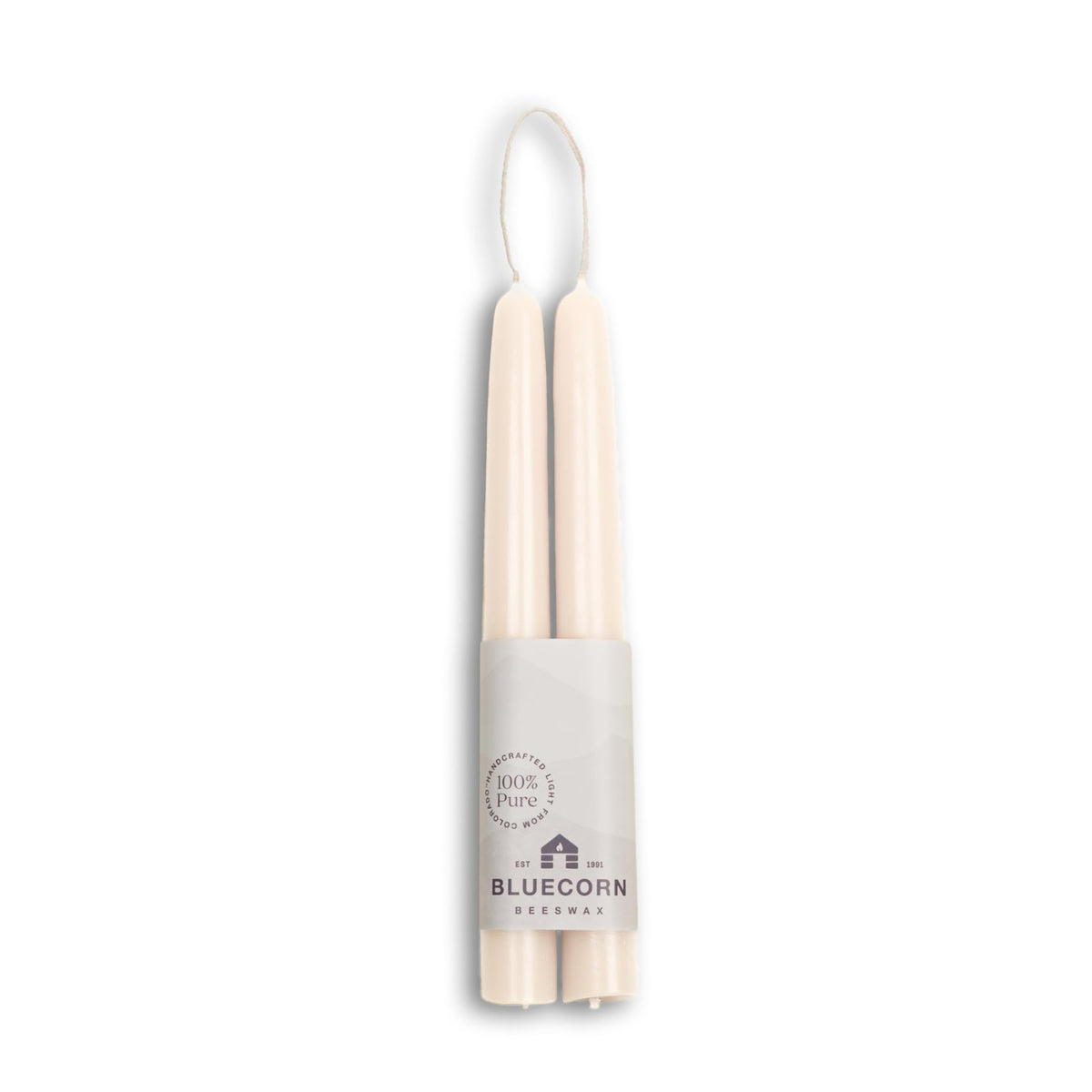 Taper Candles, 12 Inch Terracotta, 2 Count