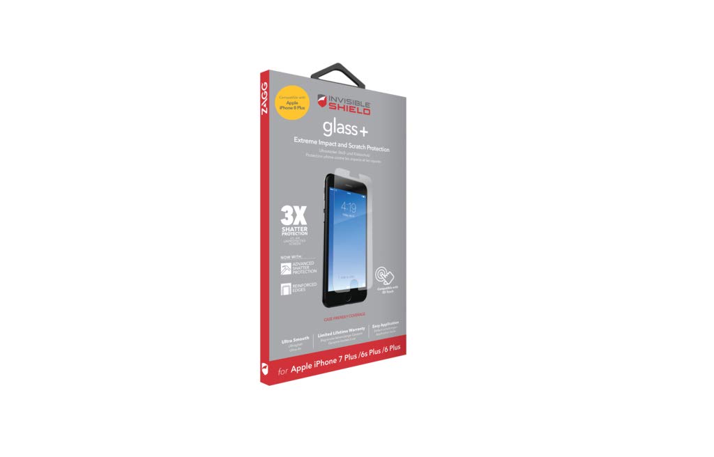 ZAGG Glass+ Screen Protector for iPhone 17