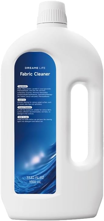 DREAME N20 Steam Spot & Stain Fabric Cleaner Solution, Carpet & Upholstery Deep Cleaner, 33.8 Oz