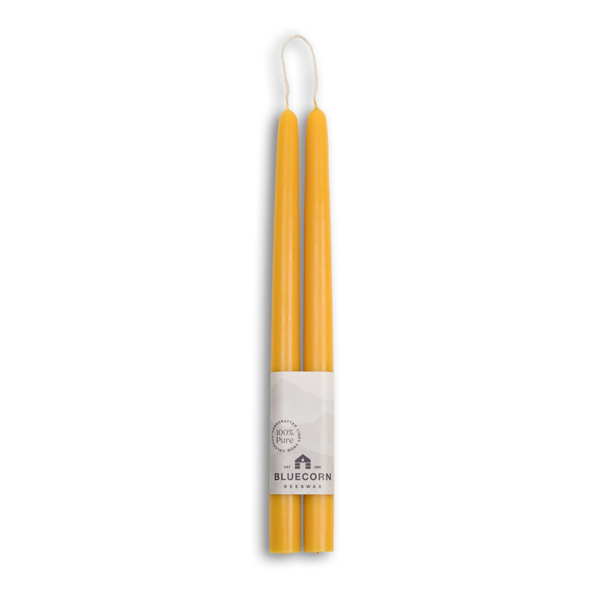Taper Candles, 12 Inch Terracotta, 2 Count