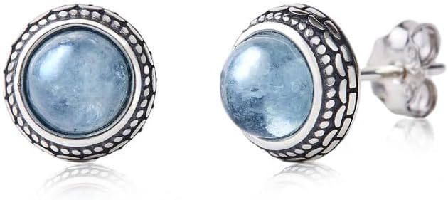 925 Sterling Silver Stud Earrings Dainty Statement Unique Crystals