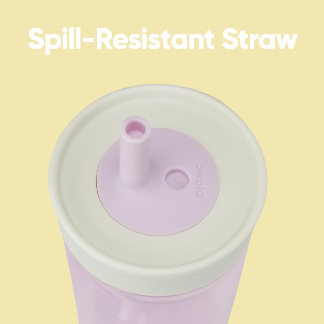 Owala Tumbler Kids Plastic Water Bottle 15 oz Home Base