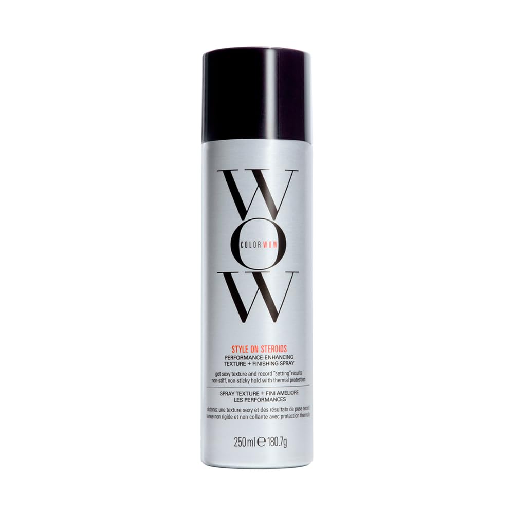 COLOR WOW Style on Steroids Texturizing Spray, Non-Sticky Hair Texturizer for Instant Volume and Texture