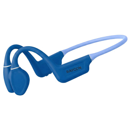 Raycon Bone Conduction Headphones - Open Ear Running Headphones & Bluetooth Earbuds, Sweat & Water-Resistant with Mic (Gray)