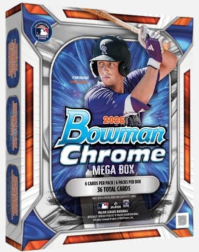 NEW 2026 BOWMAN CHROME Baseball Trading Card MEGA Box