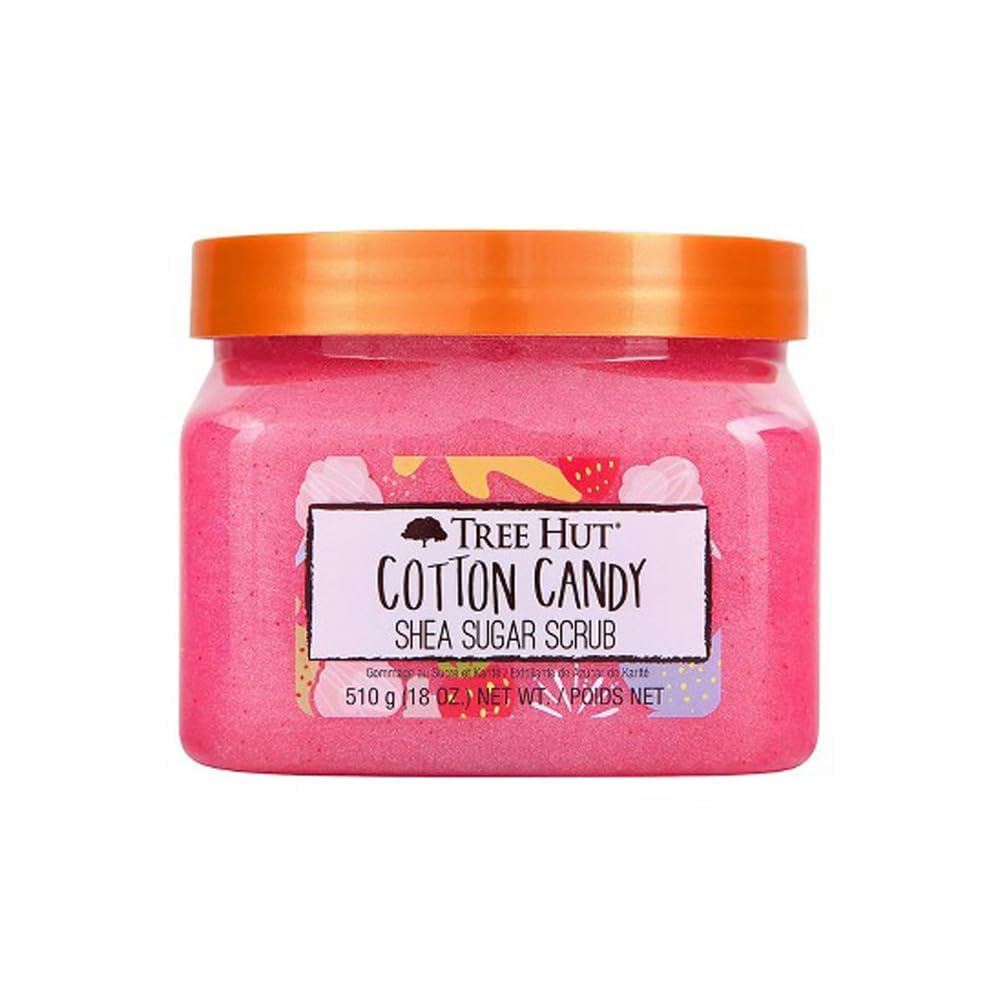 Tree Hut Vanilla Body Scrub, Exfoliating Sugar Scrub, Vegan, 18 Oz