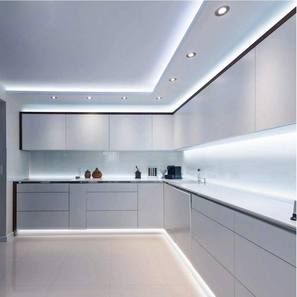 Govee Warm White LED Strip Lights 16.4ft with Control Box, 3000K, Dimmable