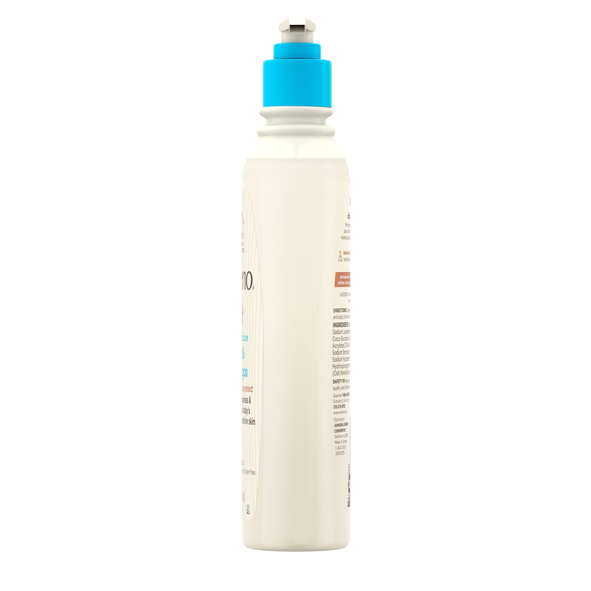 Aveeno Baby Daily Moisture Wash & Shampoo, Tear-Free, 18 fl. oz