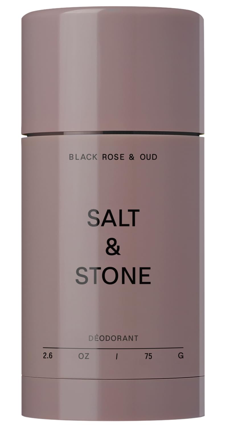 Salt & Stone Aluminum-Free Deodorant, Women & Men Santal & Vetiver 2.6 oz