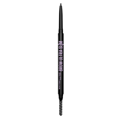 Maybelline Express Brow Ultra Slim Eyebrow Makeup, Brow Pencil with Precision Tip and Spoolie for Defined Eyebrows, Soft Brown 255, 1 Count