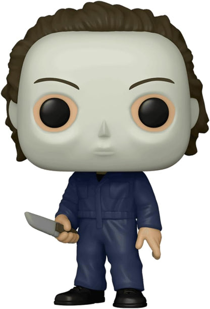 Nick Castle Michael Myers #1156 Halloween Facsimile Signed Reprint Laser Autographed Funko POP! Movies Figurine with Protector Case
