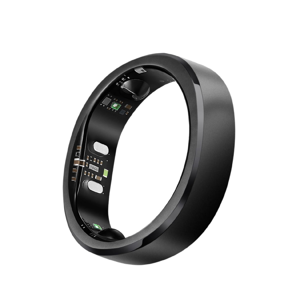 RingConn Gen 3 Smart Ring - Vascular Trends(Size 8, Future Silver)