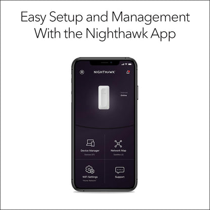 NETGEAR Nighthawk WiFi Extender EAX17, up to 1,500 sq ft, 3 Gbps